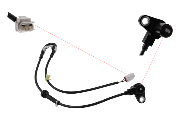 Capteur, vitesse de roue | NK