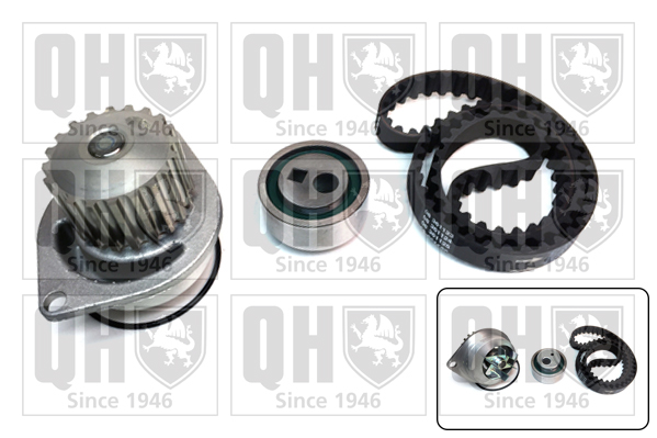 Pompe à eau + kit de courroie de distribution | PRIX CANON