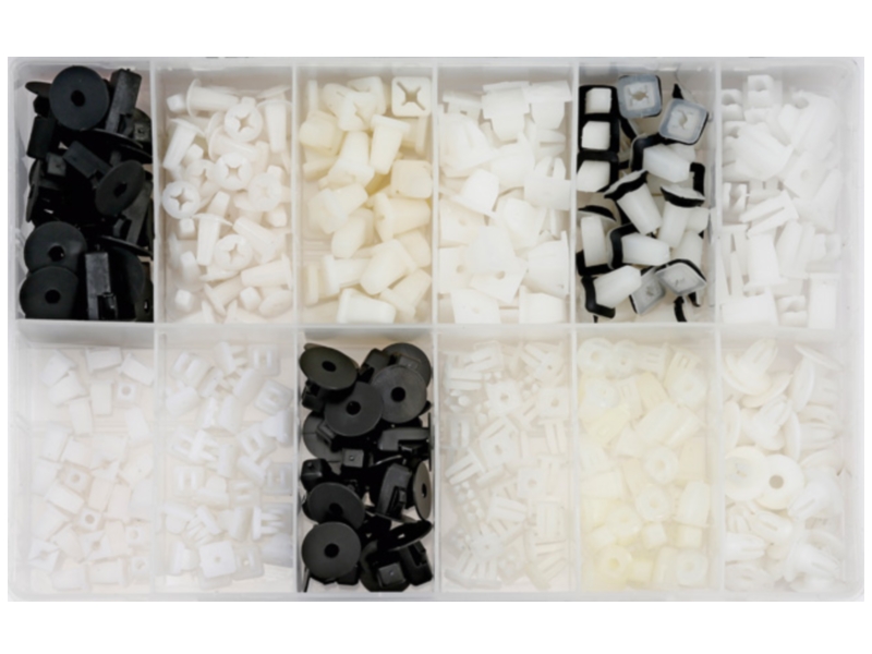 Jeu de clips de fixation universels (350 pièces) | PRIX CANON