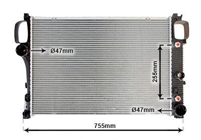 Radiateur, refroidissement du moteur | VAN WEZEL