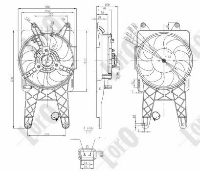 Ventilateur, refroidissement du moteur | ABAKUS