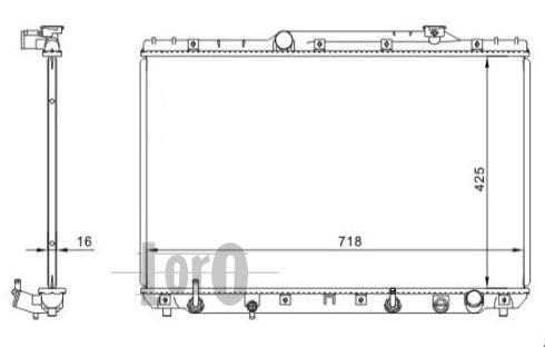 Radiateur, refroidissement du moteur | ABAKUS