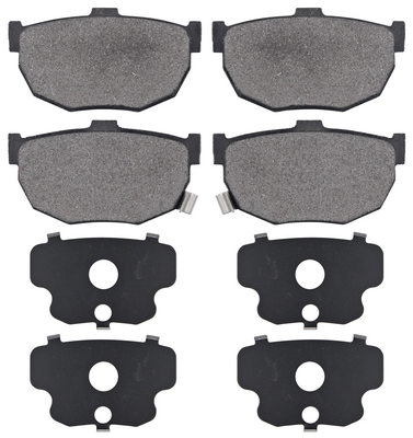 Jeu de 4 plaquettes de frein | A.B.S.