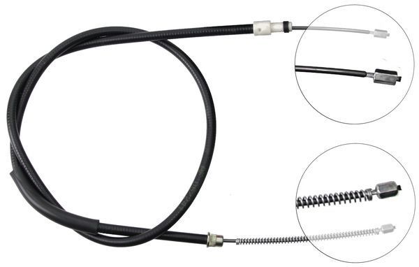 Tirette à câble, frein de stationnement | A.B.S.