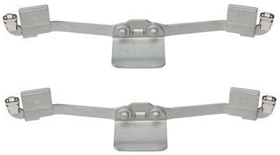 Kit d'accessoires, plaquette de frein à disque | A.B.S.