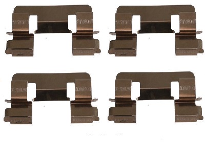 Kit d'accessoires, plaquette de frein à disque | A.B.S.