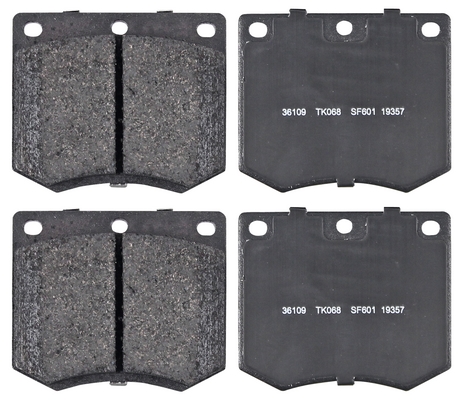 Jeu de 4 plaquettes de frein | A.B.S.