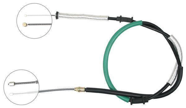 Tirette à câble, frein de stationnement | A.B.S.