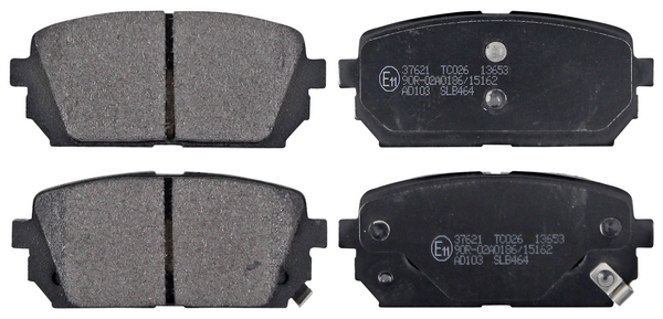 Jeu de 4 plaquettes de frein | A.B.S.