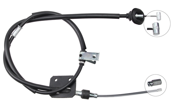 Tirette à câble, frein de stationnement | A.B.S.