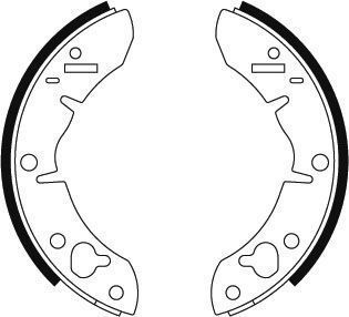 Jeu de mâchoires de frein | A.B.S.