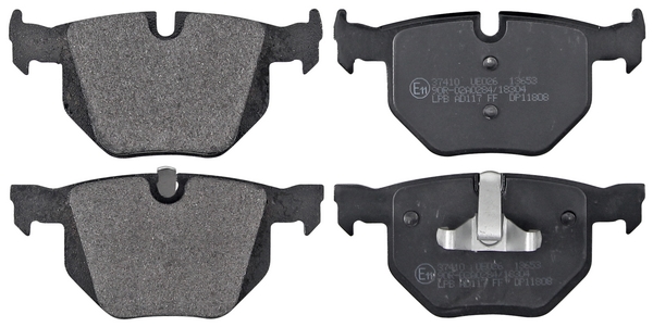 Jeu de 4 plaquettes de frein | A.B.S.