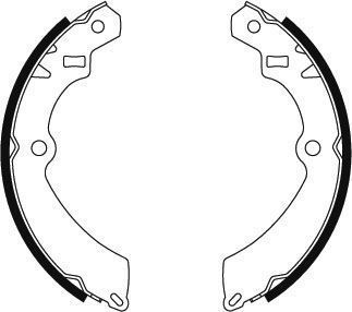 Jeu de mâchoires de frein | A.B.S.