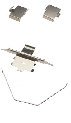 Kit d'accessoires, plaquette de frein à disque | A.B.S.