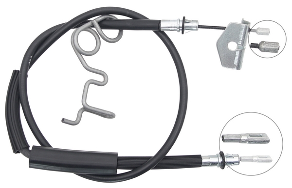 Tirette à câble, frein de stationnement | A.B.S.