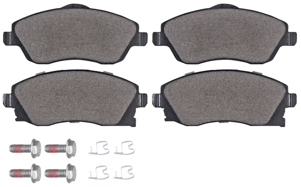 Jeu de 4 plaquettes de frein | A.B.S.
