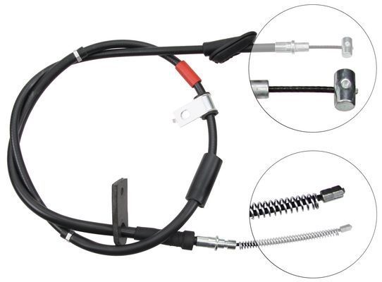 Tirette à câble, frein de stationnement | A.B.S.