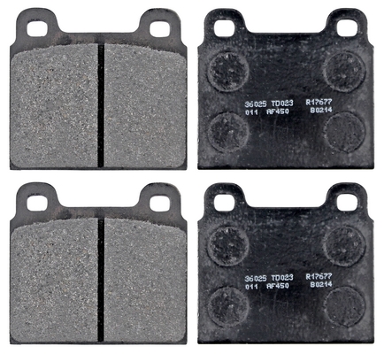 Jeu de 4 plaquettes de frein | A.B.S.