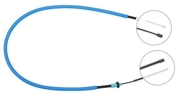 Tirette à câble, frein de stationnement | A.B.S.