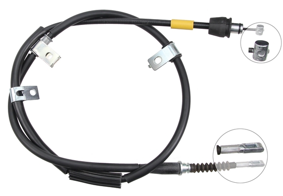 Tirette à câble, frein de stationnement | A.B.S.