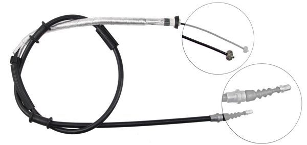 Tirette à câble, frein de stationnement | A.B.S.