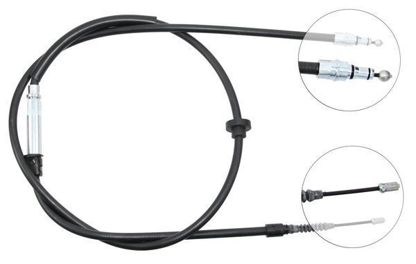 Tirette à câble, frein de stationnement | A.B.S.