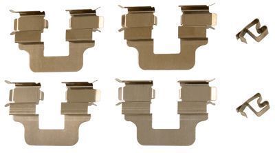 Kit d'accessoires, plaquette de frein à disque | A.B.S.