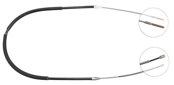 Tirette à câble, frein de stationnement | A.B.S.