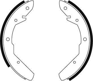 Jeu de mâchoires de frein | A.B.S.