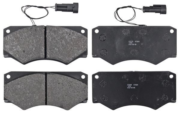 Jeu de 4 plaquettes de frein | A.B.S.