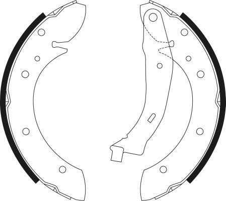 Jeu de mâchoires de frein | A.B.S.