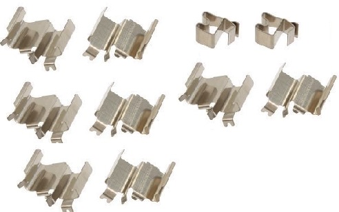 Kit d'accessoires, plaquette de frein à disque | A.B.S.