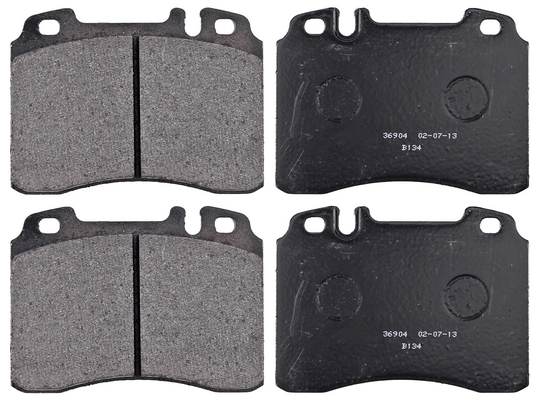 Jeu de 4 plaquettes de frein | A.B.S.