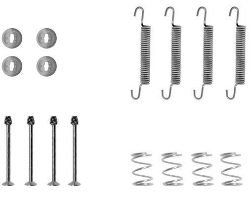 Kit d'accessoires, mâchoires de frein de stationnement | A.B.S.