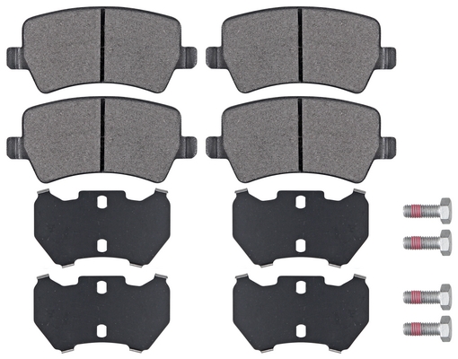 Jeu de 4 plaquettes de frein | A.B.S.