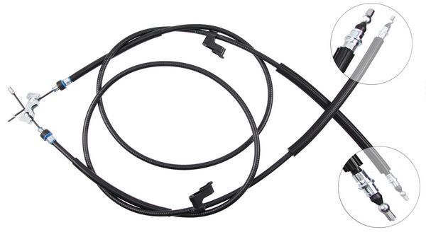 Tirette à câble, frein de stationnement | A.B.S.