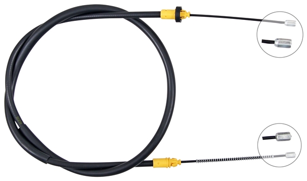 Tirette à câble, frein de stationnement | A.B.S.