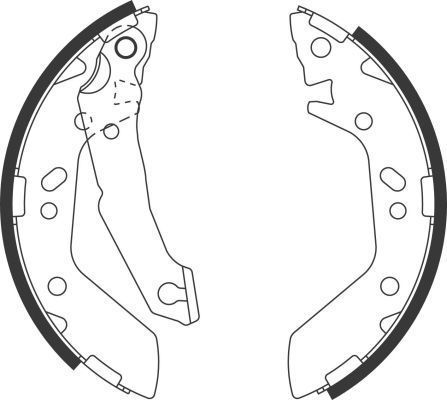 Jeu de mâchoires de frein | A.B.S.