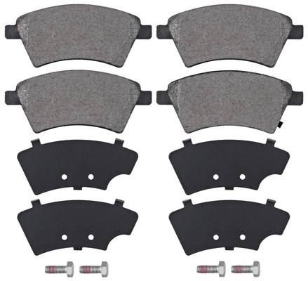 Jeu de 4 plaquettes de frein | A.B.S.