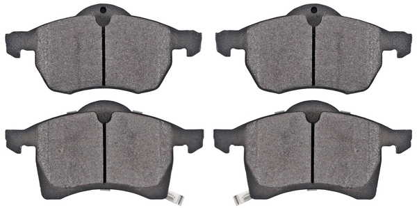 Jeu de 4 plaquettes de frein | A.B.S.