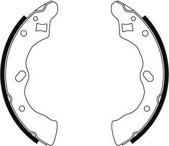 Jeu de mâchoires de frein | A.B.S.