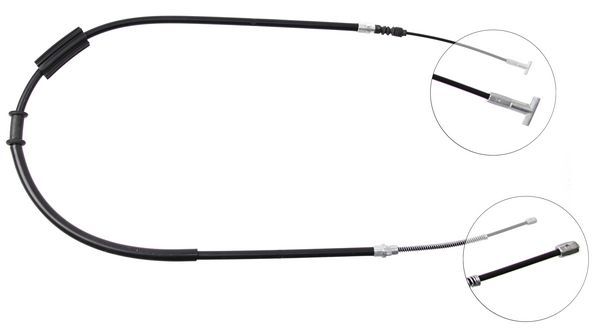 Tirette à câble, frein de stationnement | A.B.S.