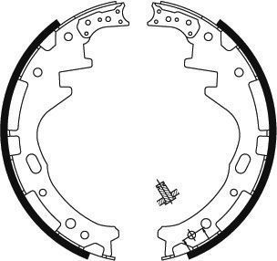 Jeu de mâchoires de frein | A.B.S.