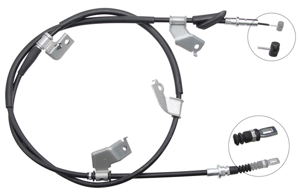 Tirette à câble, frein de stationnement | A.B.S.