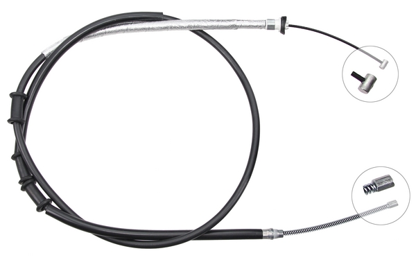 Tirette à câble, frein de stationnement | A.B.S.