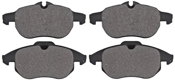 Jeu de 4 plaquettes de frein | A.B.S.