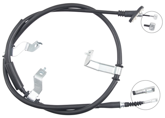 Tirette à câble, frein de stationnement | A.B.S.