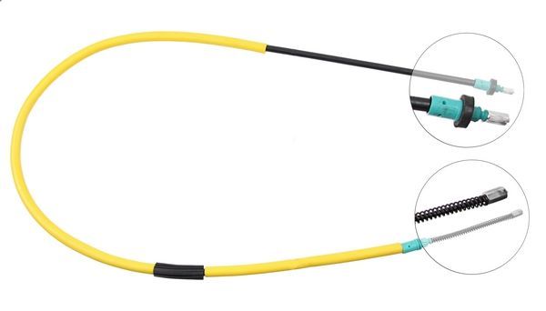 Tirette à câble, frein de stationnement | A.B.S.