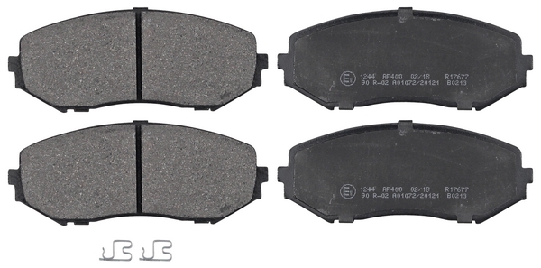 Jeu de 4 plaquettes de frein | A.B.S.