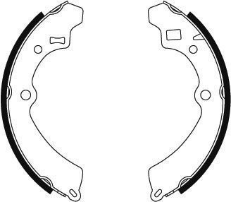 Jeu de mâchoires de frein | A.B.S.